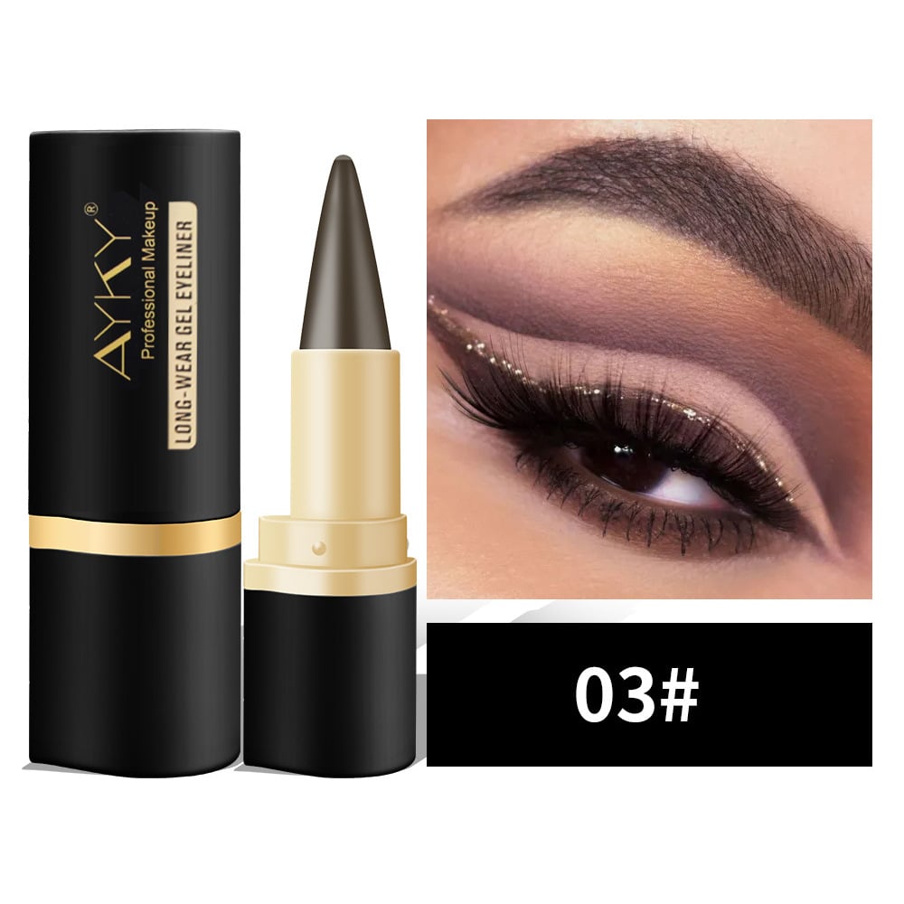 🔥LAST DAY SALE 49% OFF🔥Viral profession Kajal Eyeliner Pen Gel - Quick Drying Formula Eye Liner-8