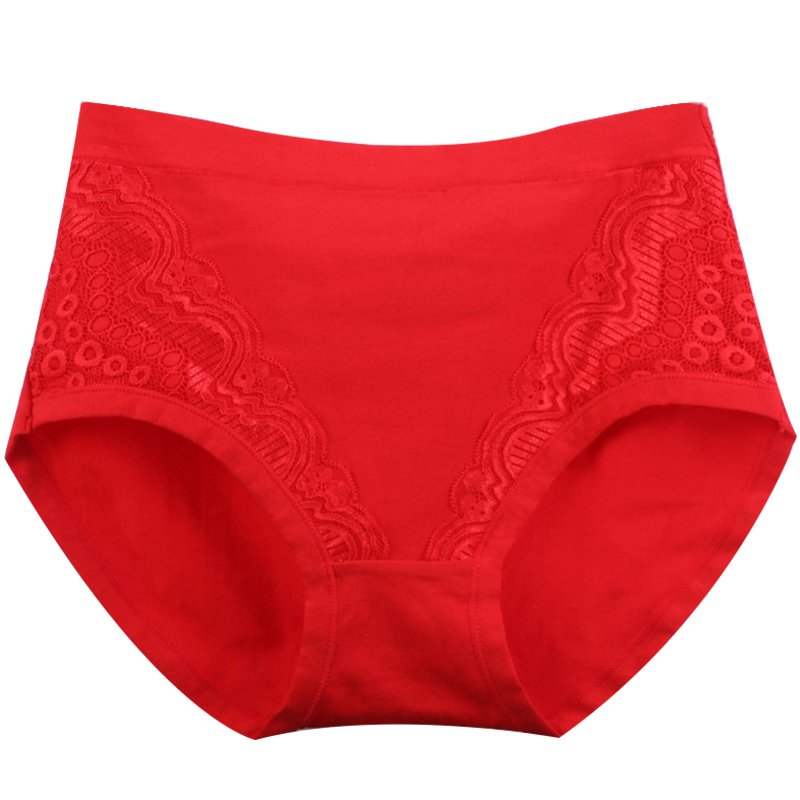 🩷✨️LAST DAY PROMOTION - BUY 1 GET 2 FREE!!🩷✨️2024 Plus Size High Waist Leak Proof Cotton Panties-6