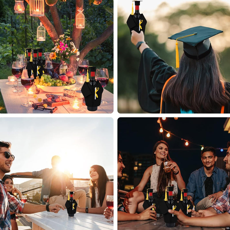 🔥HOT SALE 49% OFF🔥Graduation Cap And Gown Bottle Cover-7