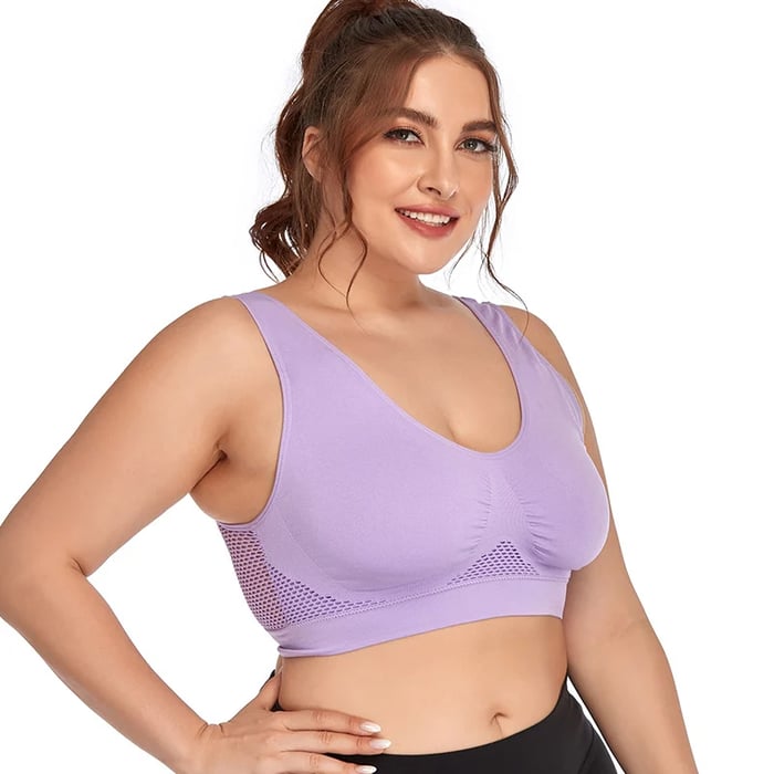 🔥HOT SALE BUY 1 GET 1 FREE - Each only ￡5.49!!!🔥Breathable Cool Liftup Air Bra🔥-11