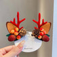 🎅🎄Christmas idea- 49% OFF🎁 Reindeer Antlers Xmas Hair Clip-4