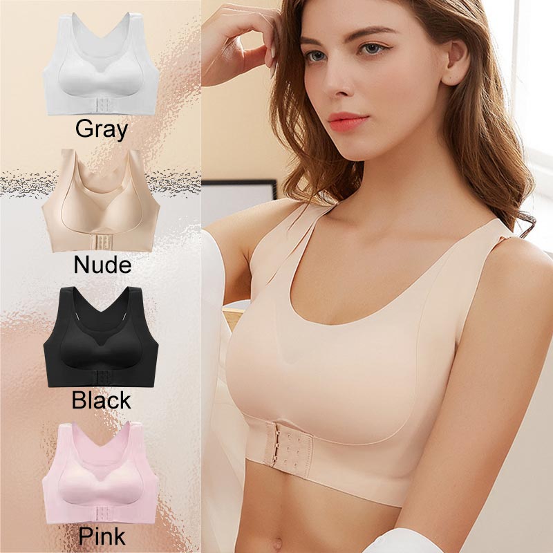 🎉LAST DAY Buy 2 Get 1 Free(CODE923)⚡Posture Correcting Front Buckle Bra-14