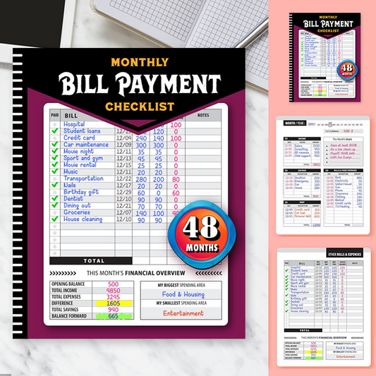 🔥Hot Sale 49%🔥Bill Payment Management Book