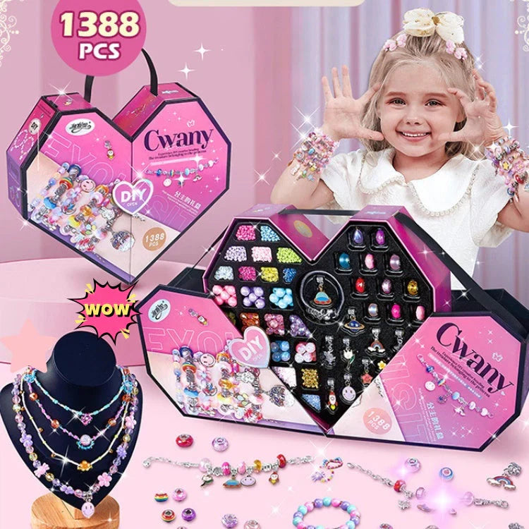 🎄Early Christmas Sale 49% OFF🎁Charm Bracelet Jewelry Making Kit-8