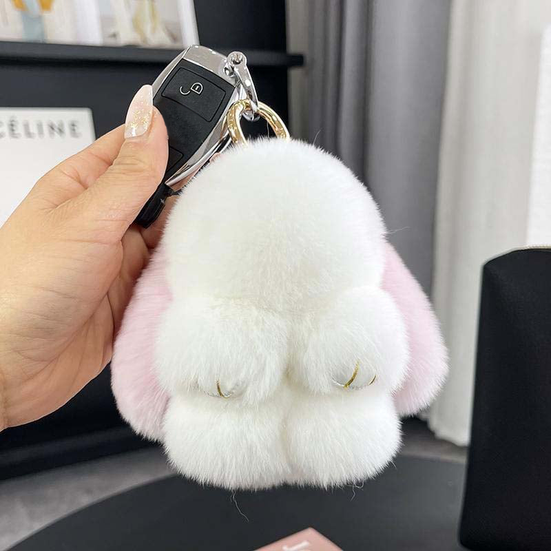 💕Hot Sale 49% Off🐰 Handmade Soft Bunny PomPom Charms（🎁Boxed Edition）-7