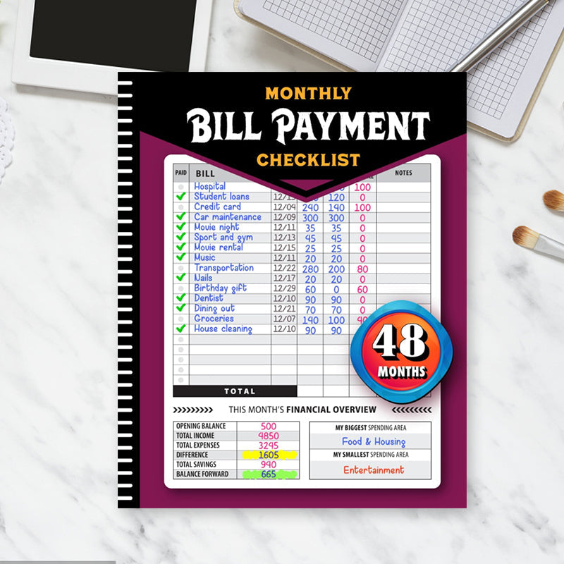 🔥Hot Sale 49%🔥Bill Payment Management Book-8