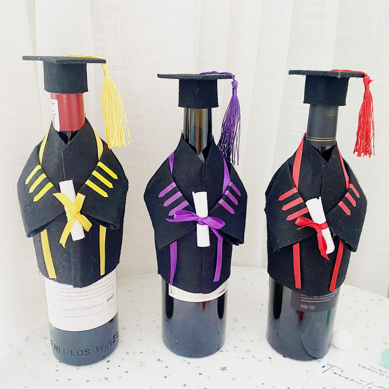 🔥HOT SALE 49% OFF🔥Graduation Cap And Gown Bottle Cover-4