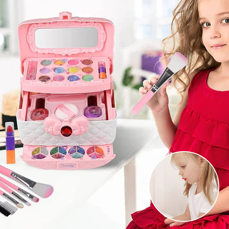 💝Gift Idea Hot sale 49% OFF🎁Kids Washable Makeup Beauty Kit-1