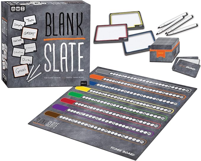 🎉Hot Sale 49% OFF🎉Blank slate Family game-Word Game🎁Great for All Ages-8