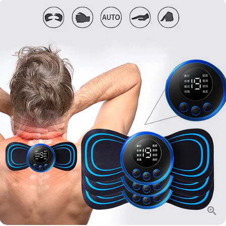 🔥HOT SALE - BUY 1 GET 1 FREE!🔥Portable Massager with 8 Modes and LCD Screen - Mini Muscle Stimulator for Pain Relief