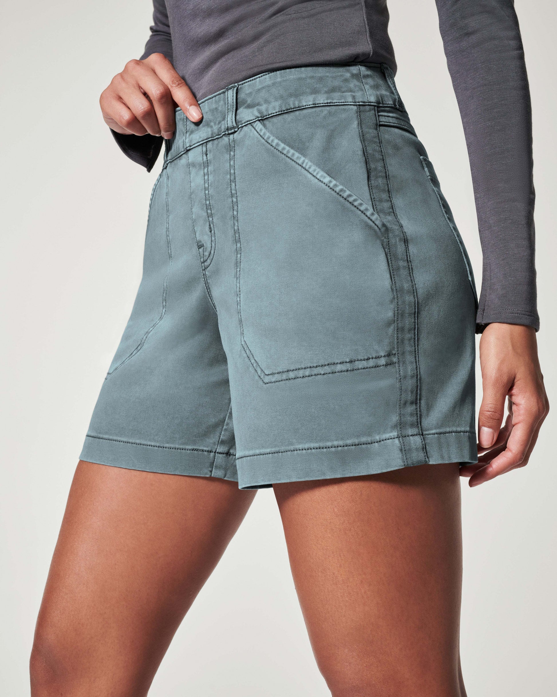 💖Summer Sale 🎁Women's Stretch Twill Shorts-4