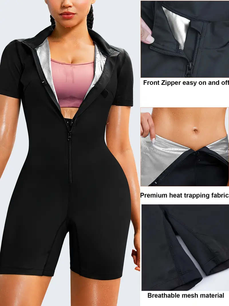 🔥HOT SALE 49% OFF🔥Women's Full Body Shapewear Sauna Suits-6