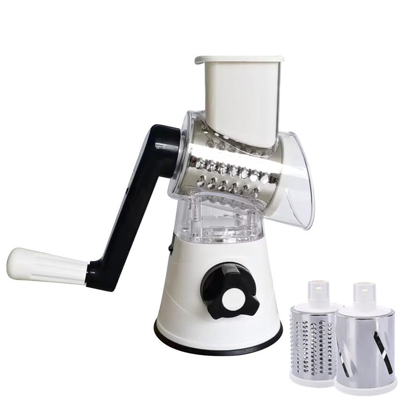 🧑‍🍳Kitchen Artifact - 49%OFF🥳3 in 1 Rotary Cheese Grater Vegetable Slicer-14