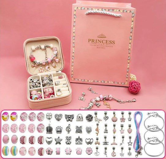 🎄Early Christmas Sale 49% OFF🎁Charm Bracelet Jewelry Making Kit-20