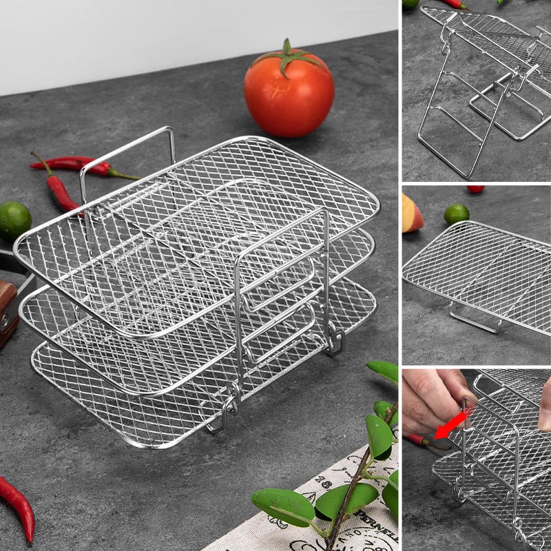 🔥Hot Sale 49%🔥Stainless Steel Multi-layer Dehydrator Rack-10