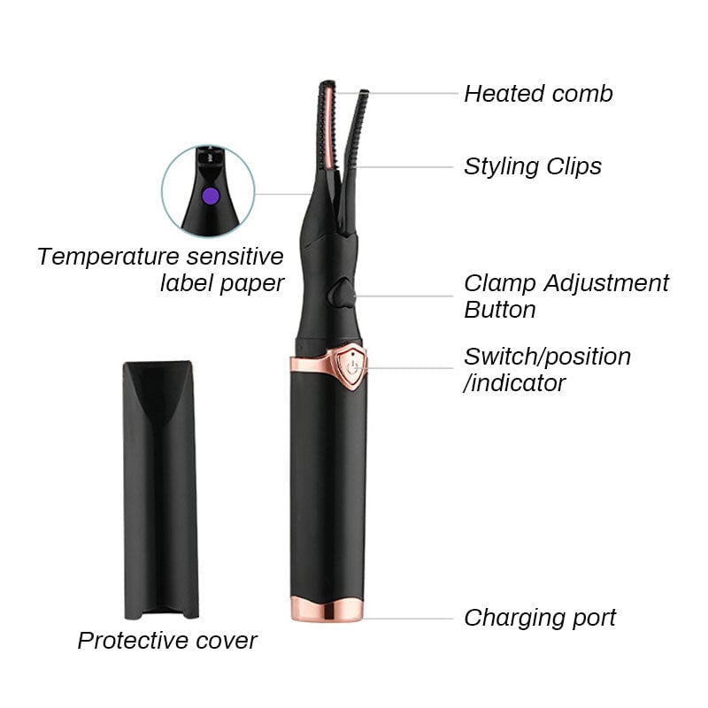 💥Daily Sales of 4200+ Electric Eyelash Curler for Instant Glam ✨ Blink & Dazzle! 👁️-8