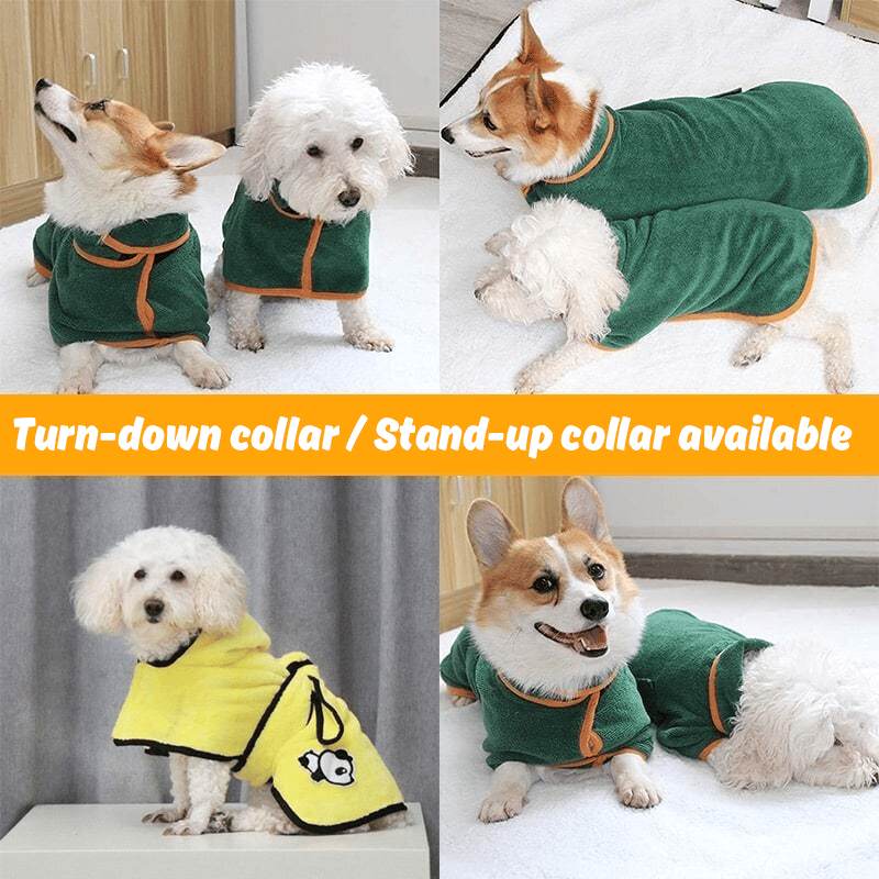 🐶😺HOT SALE 49% OFF🔥Super Absorbent Pet Bathrobe-7