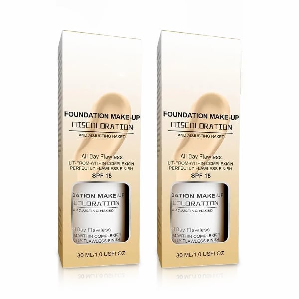 🔥LAST DAY - BUY 2 GET 2 FREE JUST ￡5.74 PER BOTTLE🎉Colour Changing Mature Skin Foundation-15