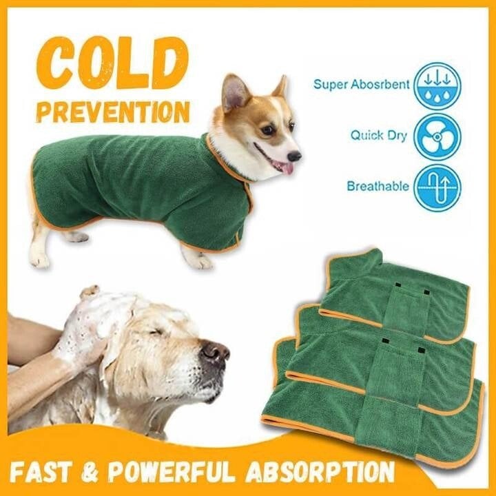 🐶😺HOT SALE 49% OFF🔥Super Absorbent Pet Bathrobe-2