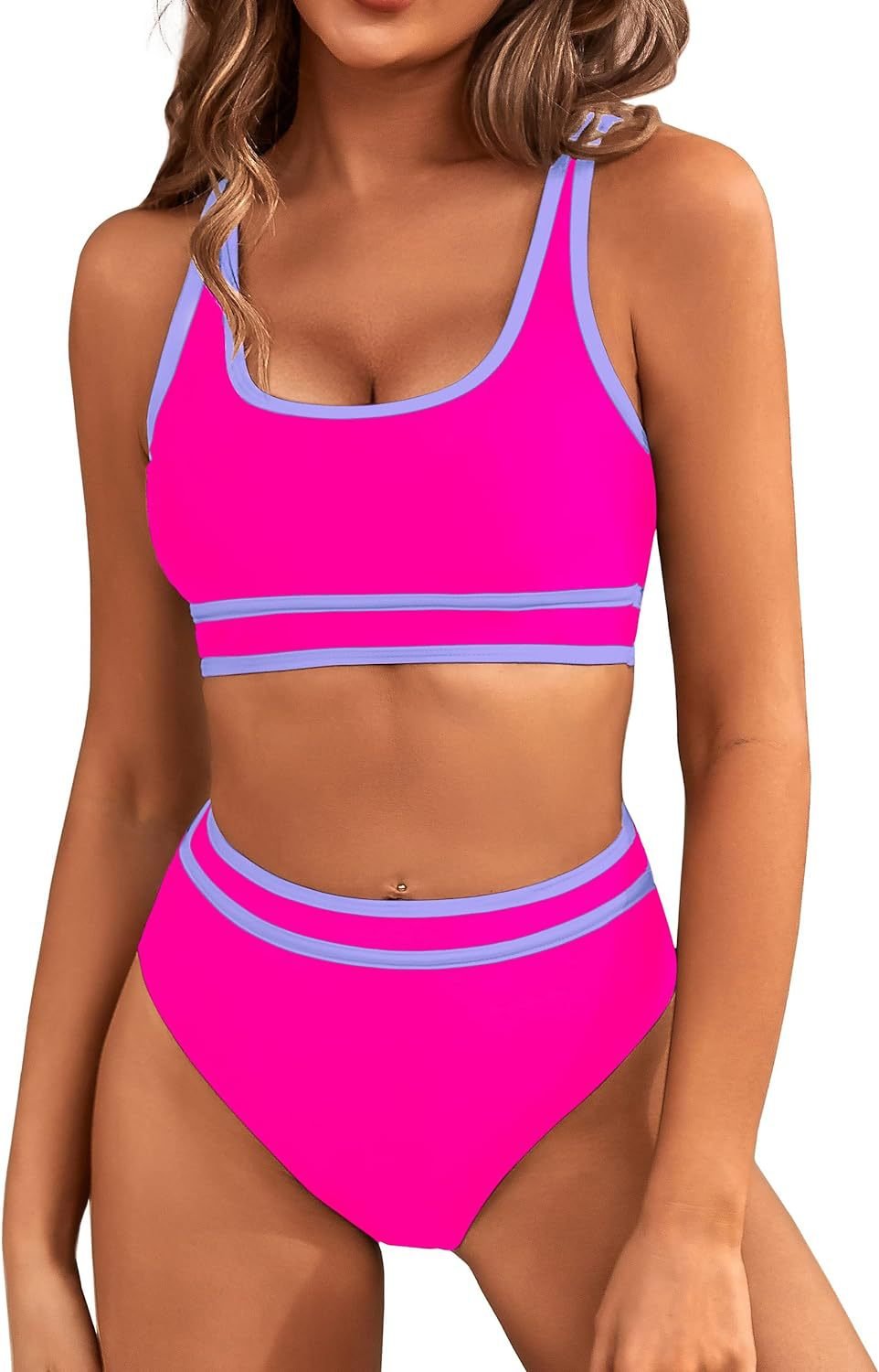 💖Last Day 49% OFF-Women's High Waisted Bikini Sets-15