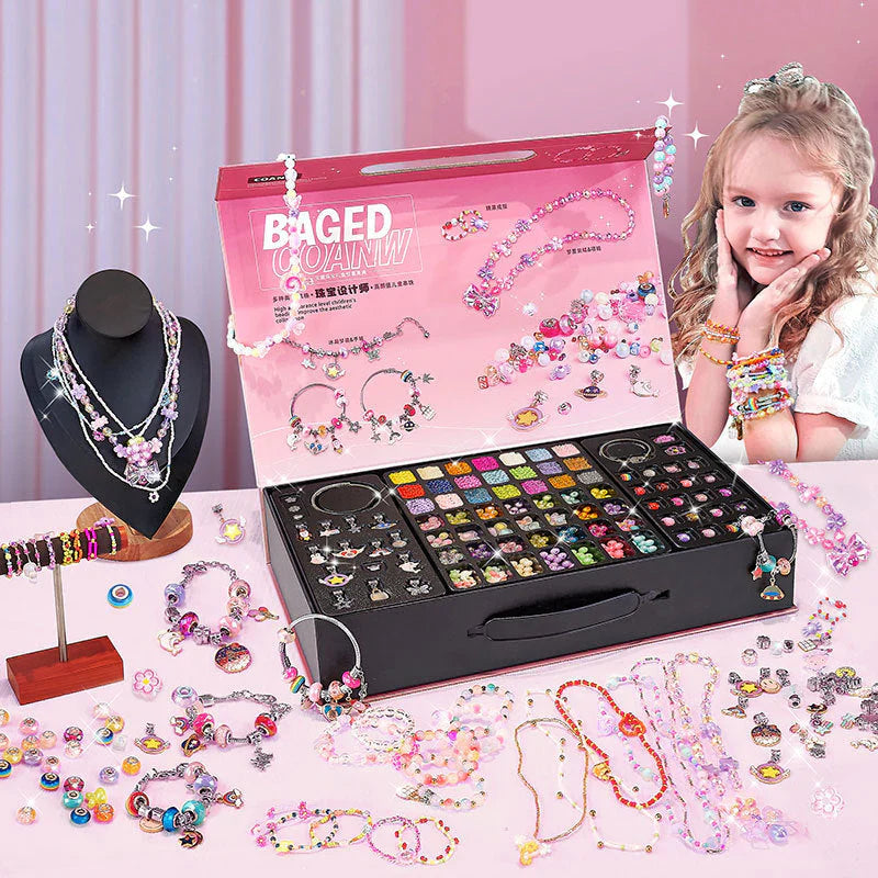 🎄Early Christmas Sale 49% OFF🎁Charm Bracelet Jewelry Making Kit-30