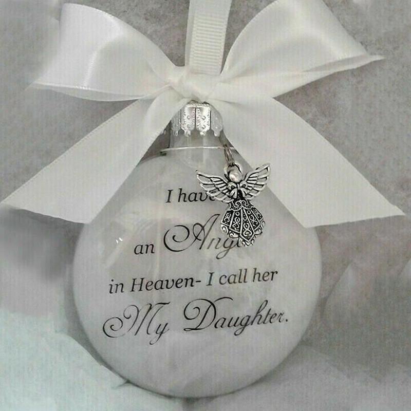 💖Last Day 49% Off🔥Angel In Heaven Memorial Ornament-5