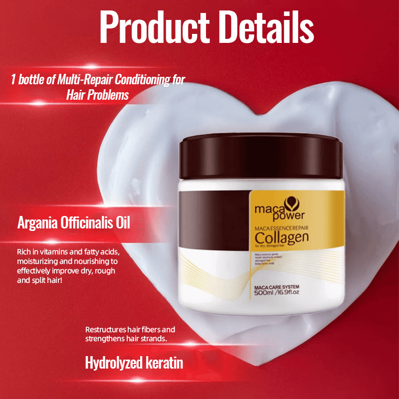 🔥HOT SALE 49% OFF🔥Karseell Collagen Argan Oil Hair Mask-3