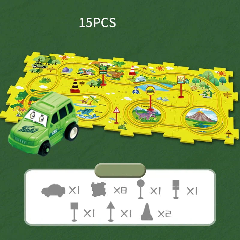 🎅Hot Sale 49% Off✨- 🚗Kids Car Track Set🎁-18