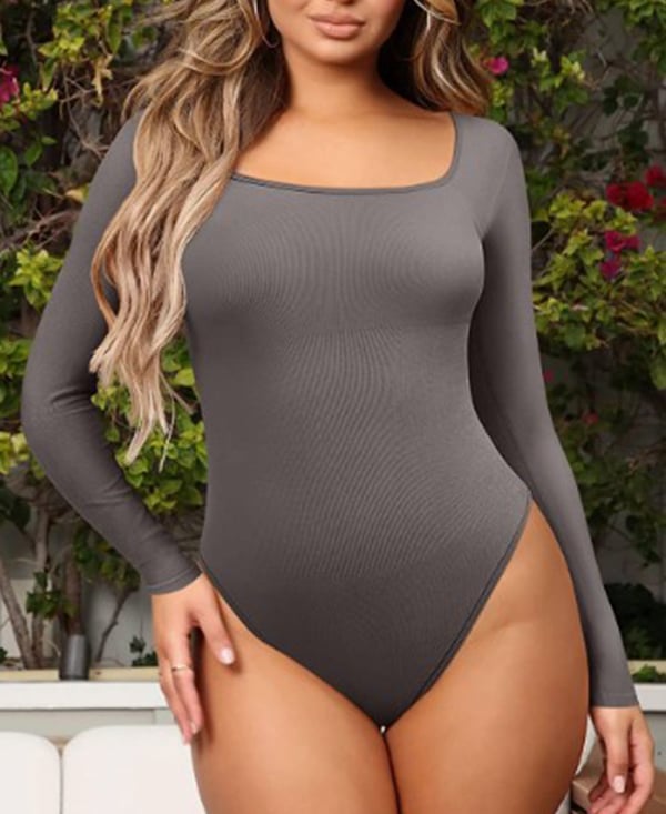 🍑Hot Promotion Sale 49% OFF🍑Long Sleeve Body Shapewear✨-9