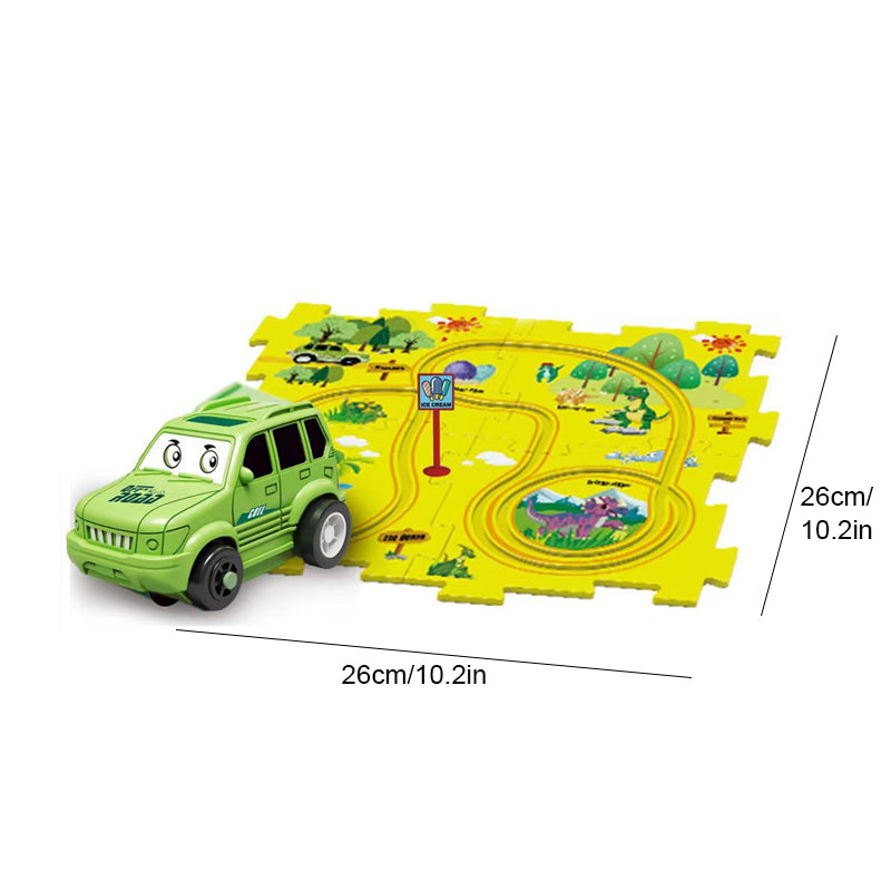 🎅Hot Sale 49% Off✨- 🚗Kids Car Track Set🎁-14