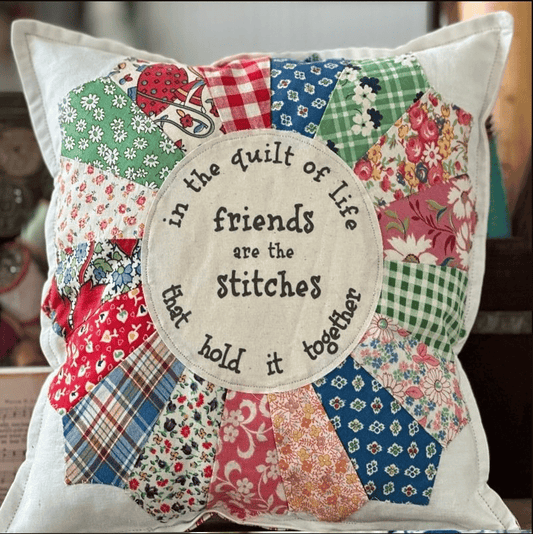 💝Gift Idea 49% OFF🎁Vintage Quilt Friendship Pillow🎅