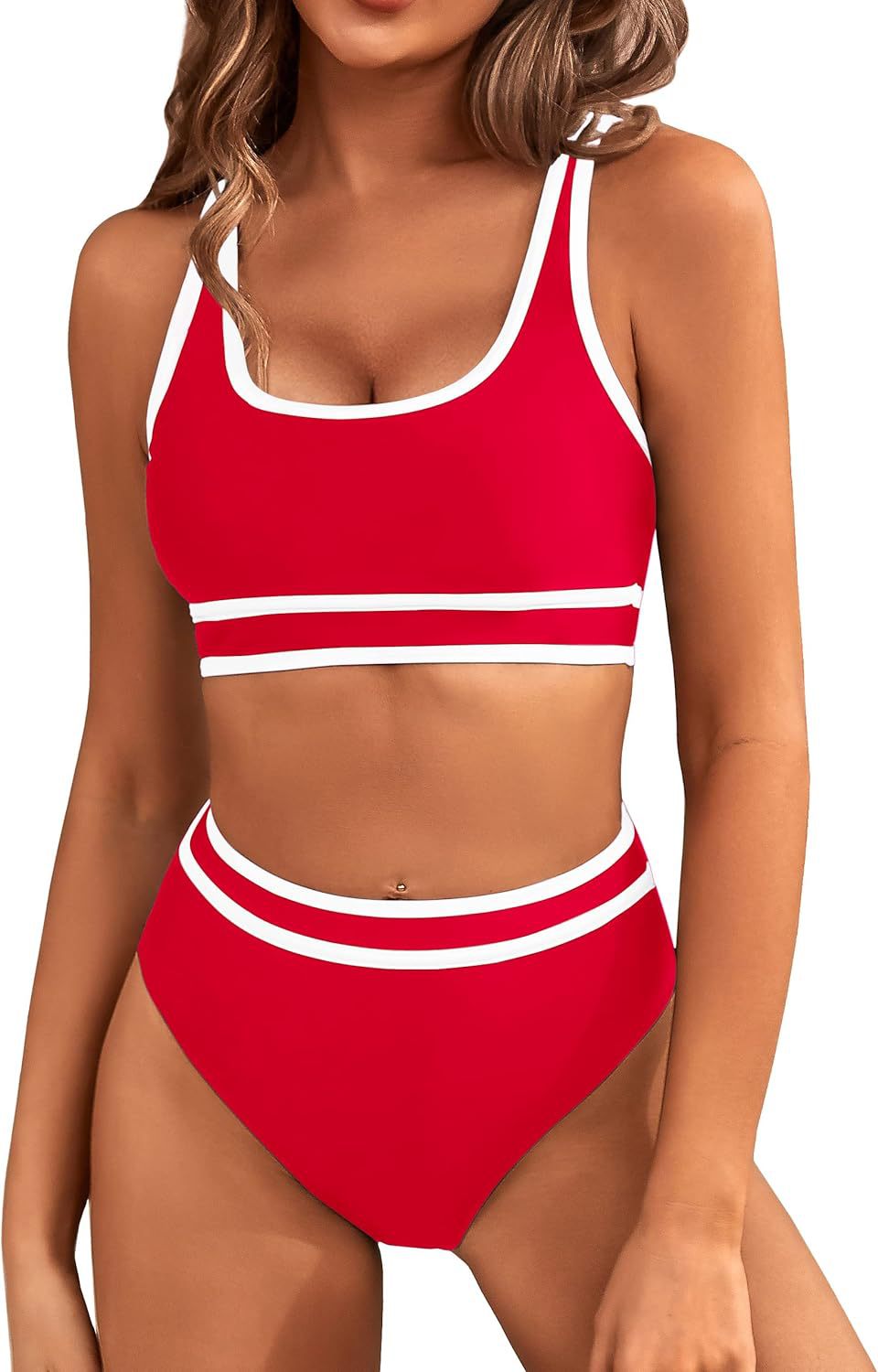 💖Last Day 49% OFF-Women's High Waisted Bikini Sets-24