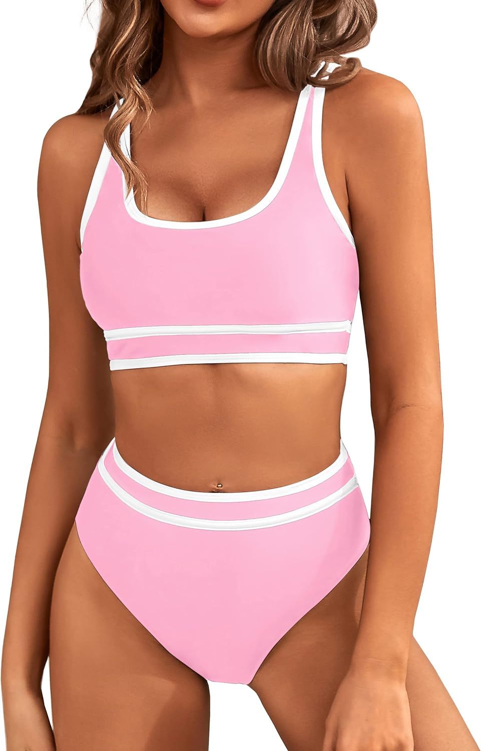 💖Last Day 49% OFF-Women's High Waisted Bikini Sets-19