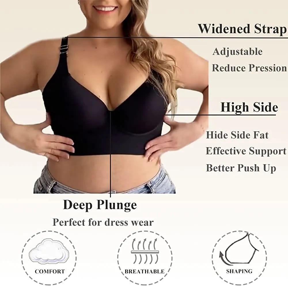 🏆HOT DAY SALE 49% OFF🔥Push-Up Back Smoothing Bra-10