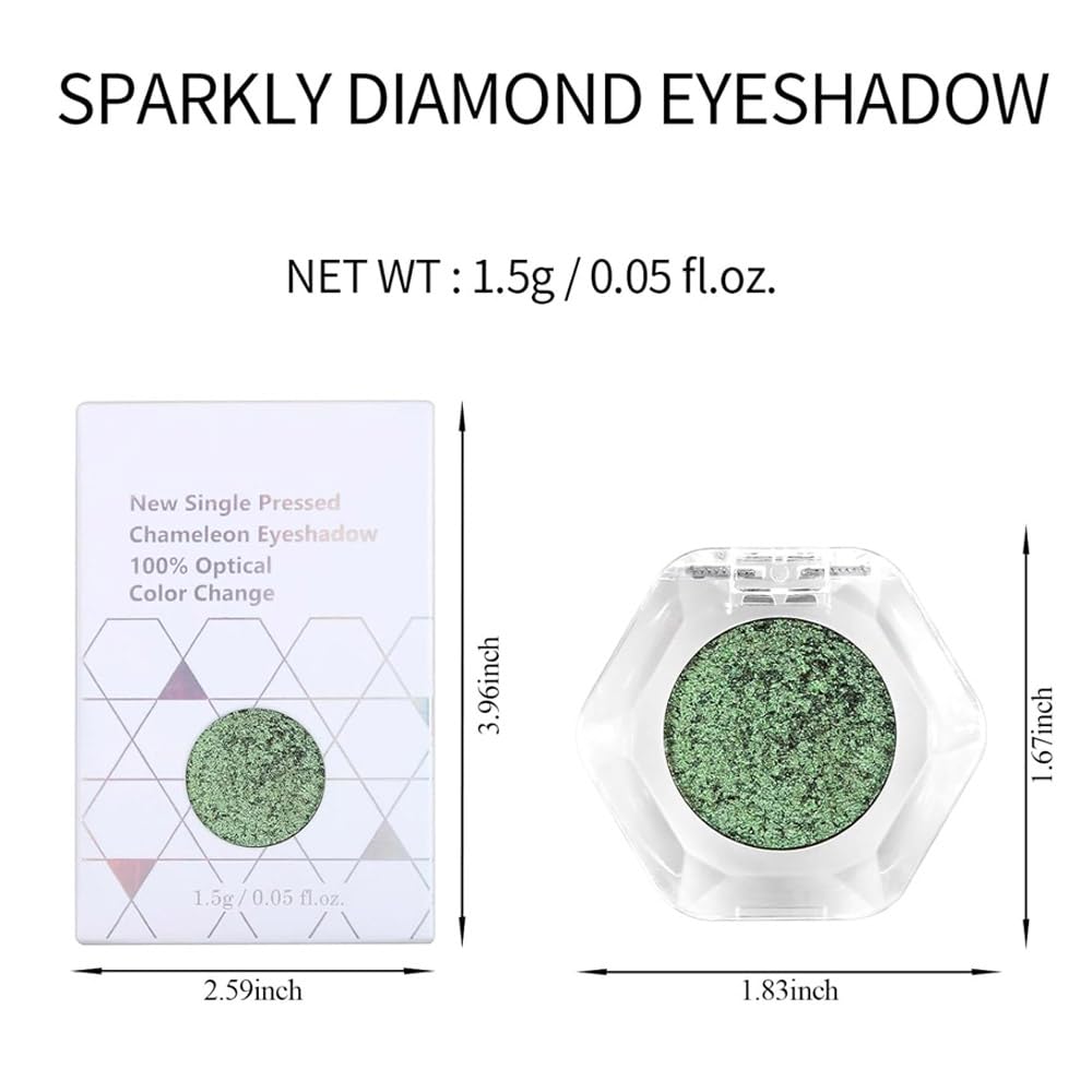 🔥This Week's Special Price：￡7.99!!🔥Double chrome eye shadow-18