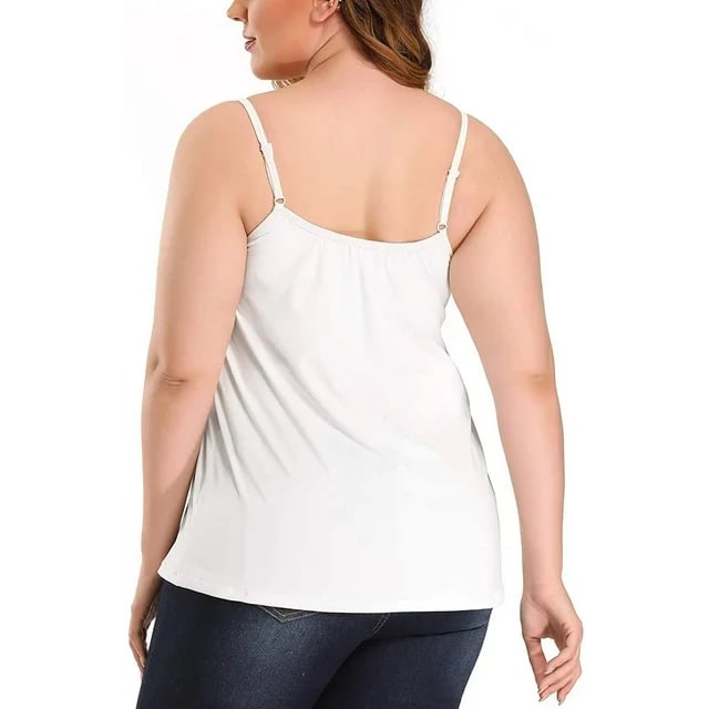 🏆HOT SALE 49% OFF - Loose-fitting Tank Top With Built-in Bra-17