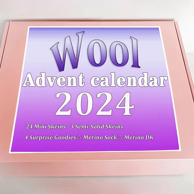 😍Early Christmas Sale 49% OFF🎄Wool Advent calendar 2024-1