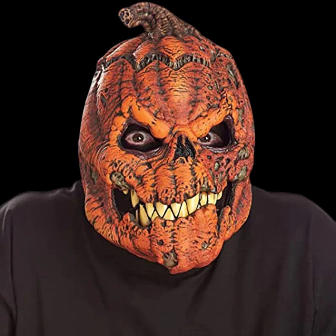 🔥Hot Sale 49%🎃Pumpkin Mask With a Movable Jaw🎃-3