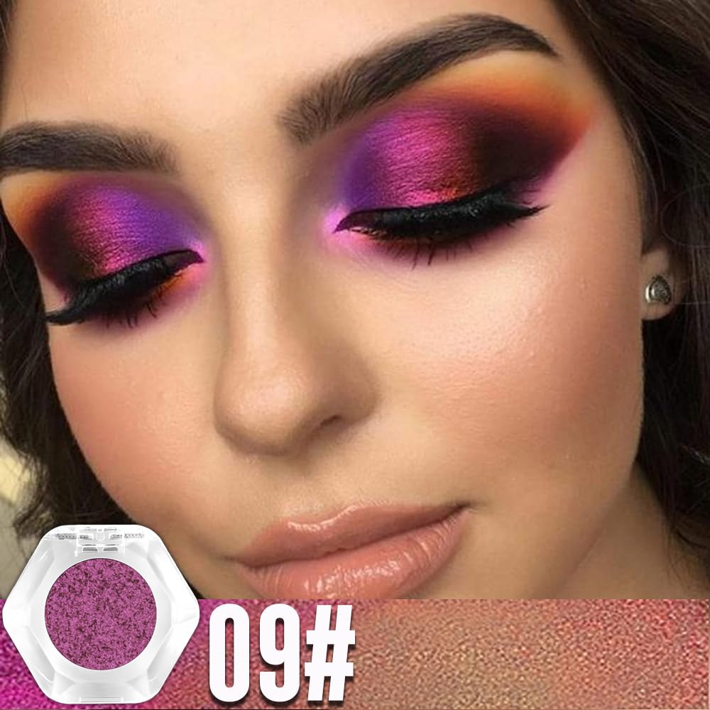 🔥This Week's Special Price：￡7.99!!🔥Double chrome eye shadow-16