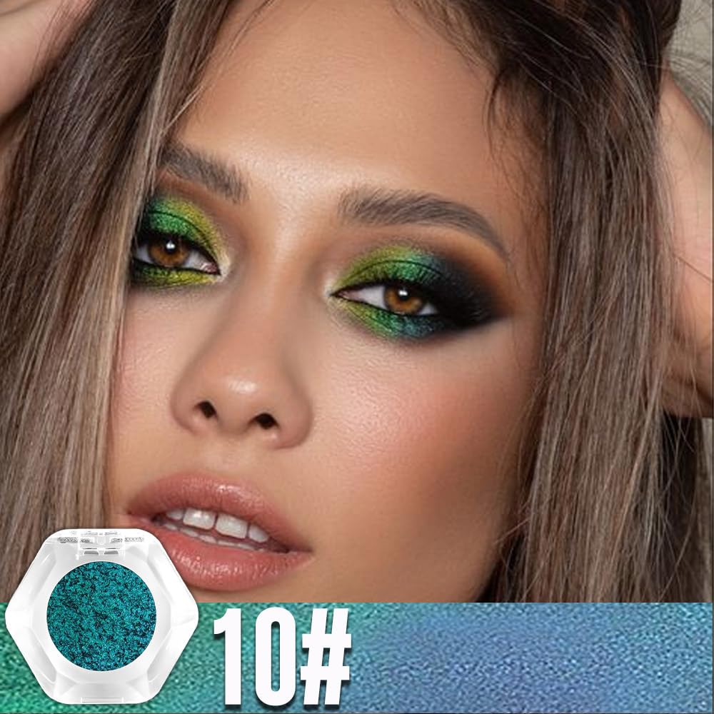 🔥This Week's Special Price：￡7.99!!🔥Double chrome eye shadow-6