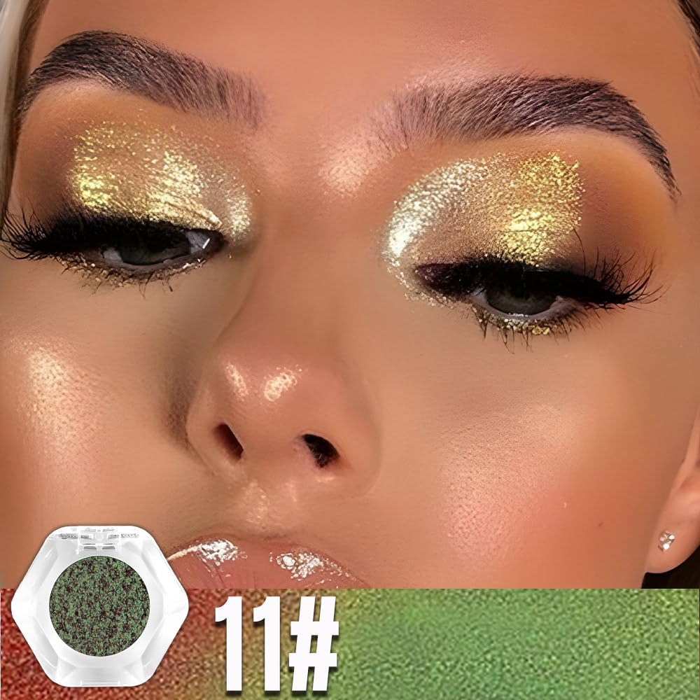 🔥This Week's Special Price：￡7.99!!🔥Double chrome eye shadow-11