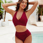 🩱Hot Sale 49% OFF👙 Tummy Control Bathing Suits Modest High Waisted Bikini Sets-31