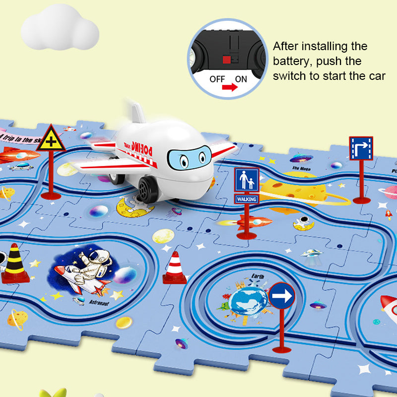 🎅Hot Sale 49% Off✨- 🚗Kids Car Track Set🎁-9