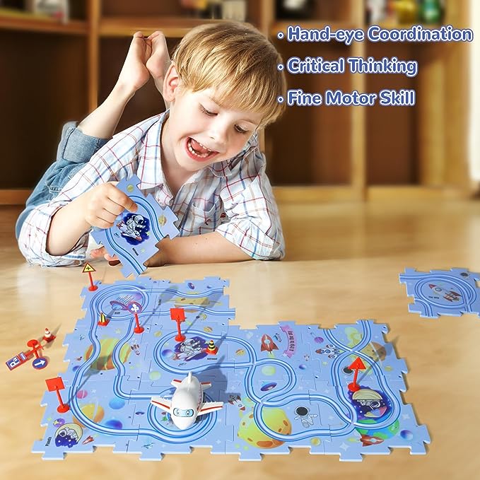 🎅Hot Sale 49% Off✨- 🚗Kids Car Track Set🎁