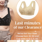 🔥Hot Sales - 49% OFF🥰 Cotton Front Closure Bra!