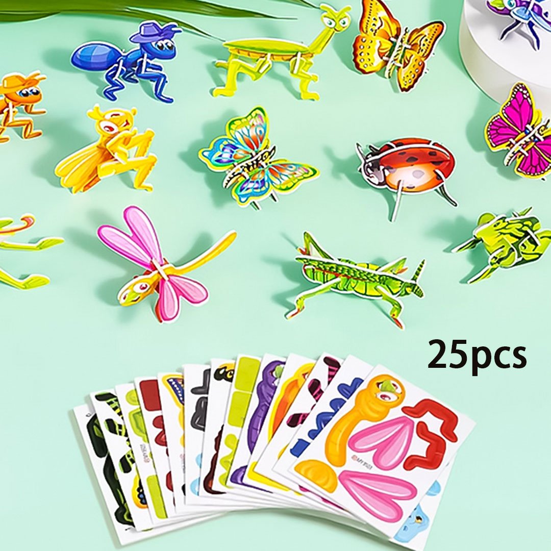 🔥Last Day Promotion 49% OFF🎁2024 Educational 3D Cartoon Puzzle-12