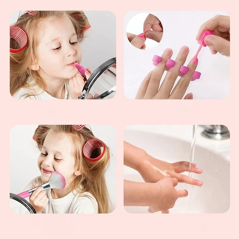 💝Gift Idea Hot sale 49% OFF🎁Kids Washable Makeup Beauty Kit-7