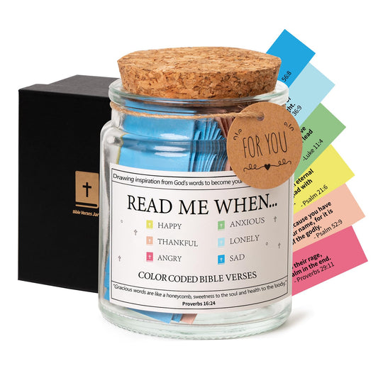 🎅Early Xmas Sale - 49% OFF🎉Inspire Bible Verses in a Jar