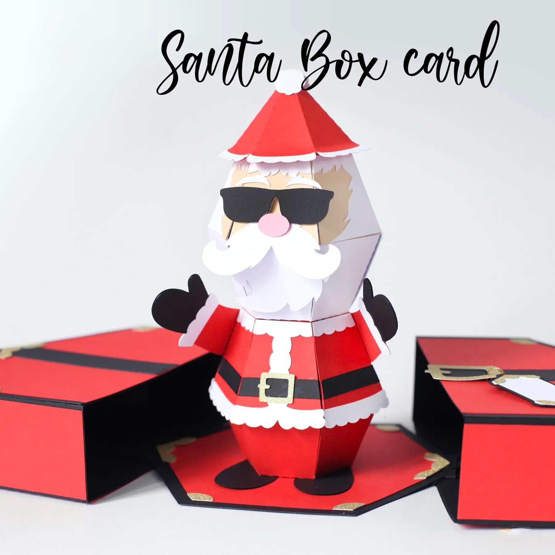 🎅Hot Promotion 49% OFF🤩Pop-up Santa Box Card-5