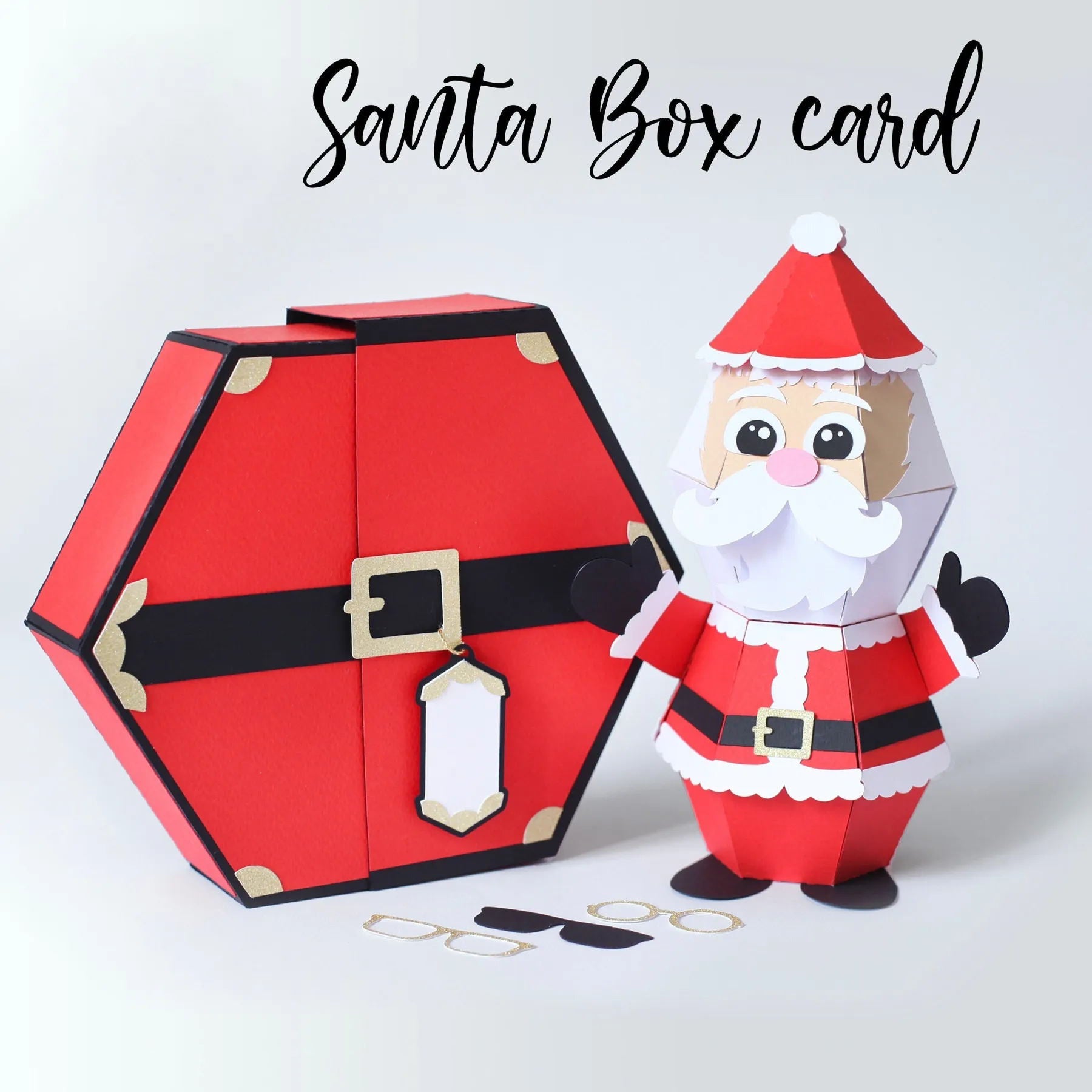 🎅Hot Promotion 49% OFF🤩Pop-up Santa Box Card-6